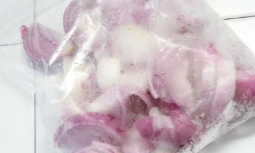 Как хранить репчатый лук в холодильнике. Методы хранения в домашних условиях