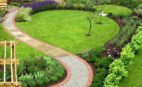 Кустарники вдоль дорожек. Что посадить вдоль дорожек