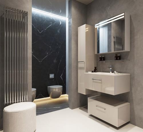Шкафчики для ванной комнаты. Шкаф в ванную – варианты применения прямых и угловых моделей (110 фото)