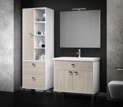Шкафчики для ванной комнаты. Шкаф в ванную – варианты применения прямых и угловых моделей (110 фото)