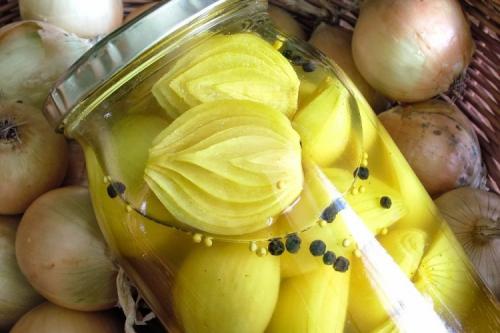 Какие соусы и приправы можно использовать для консервирования лука. Маринованный лук на зиму: 15 простых рецептов приготовления