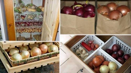 Как хранить лук в чулке. Лучшие рекомендации: как сохранить лук в домашних условиях в квартире